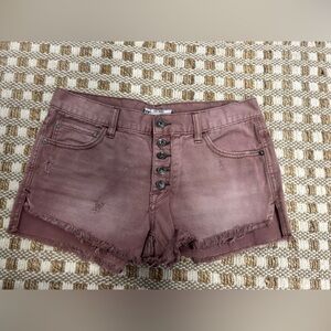 Free people distressed cutoff shorts size 26